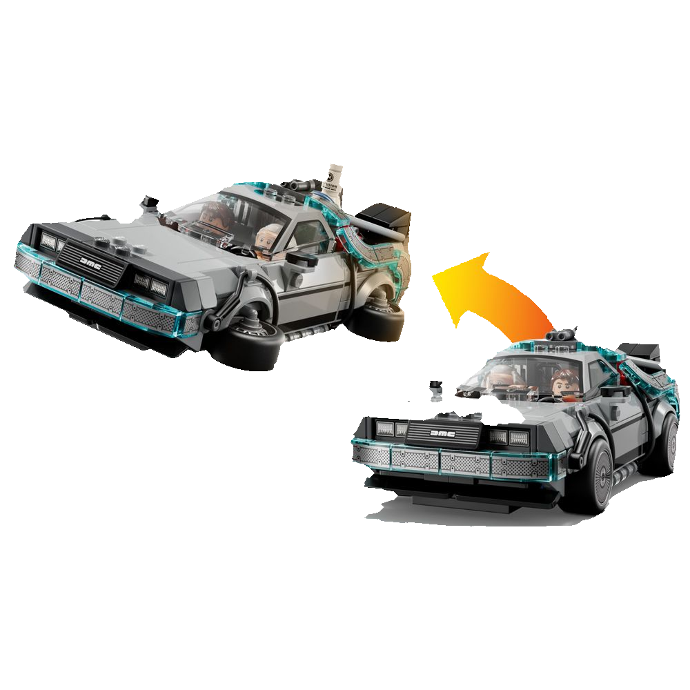 Minifigs Doc Brown e Marty McFly do filme