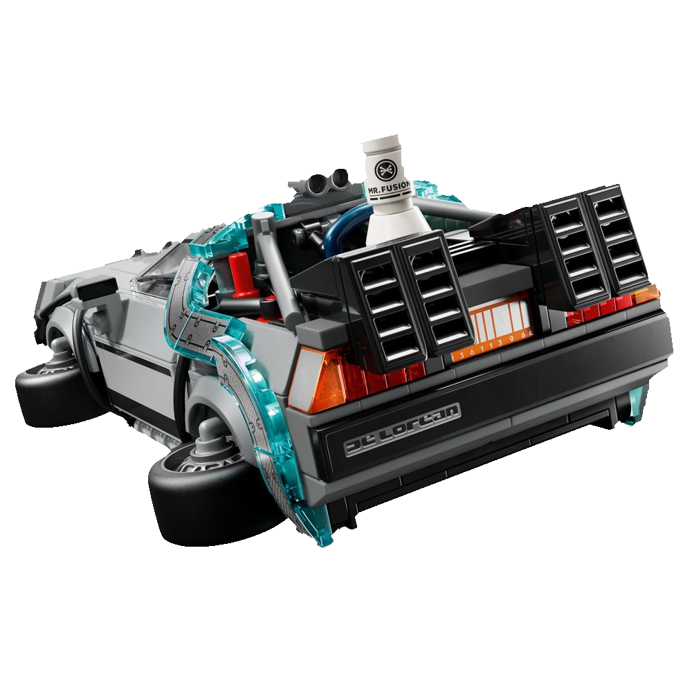 LEGO Speed Champions 77256 DeLorean, vista lateral