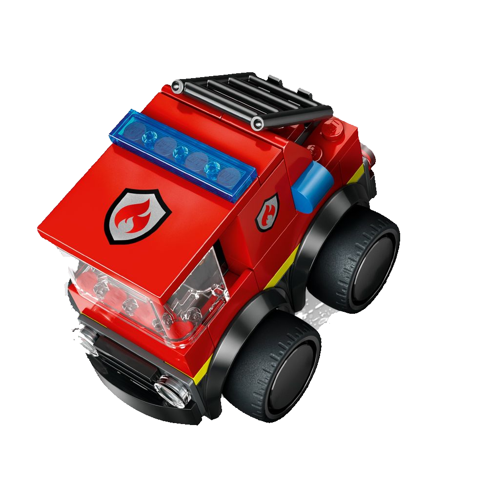 LEGO City 60482 Caminhão de Bombeiros, vista lateral