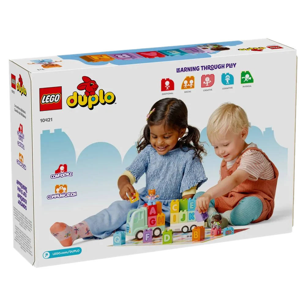 Caixa LEGO DUPLO Caminhão do Alfabeto 10421 lacrada de fábrica, 36 peças