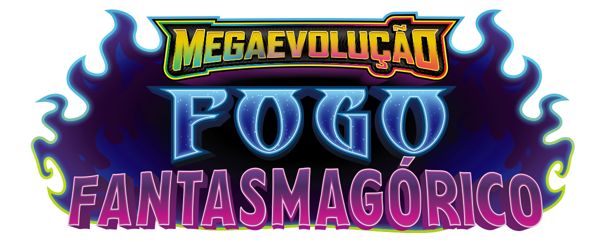 Logo Megaevolução Fogo Fantasmagórico