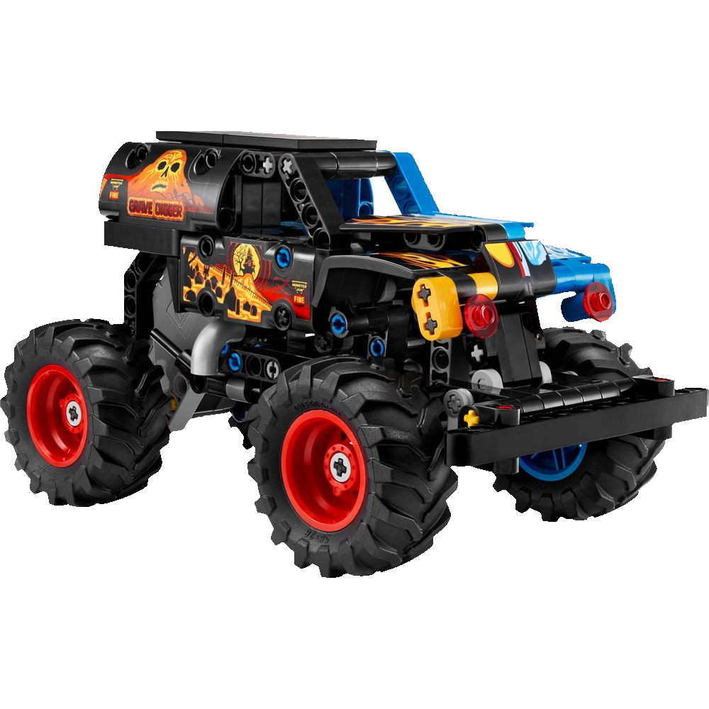 LEGO Technic 42219 Monster Jam Grave Digger Fogo e Gelo
