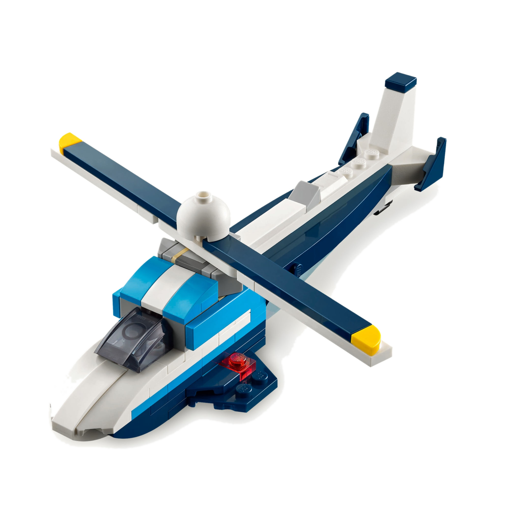 Modo Helicóptero: LEGO Creator 31160 com rotor giratório