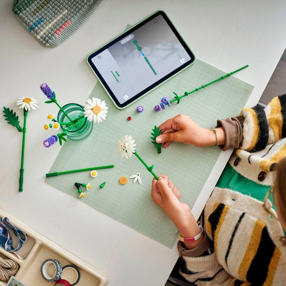 LEGO Botanical 11508 Margaridas em vaso, com joaninha decorativa no caule